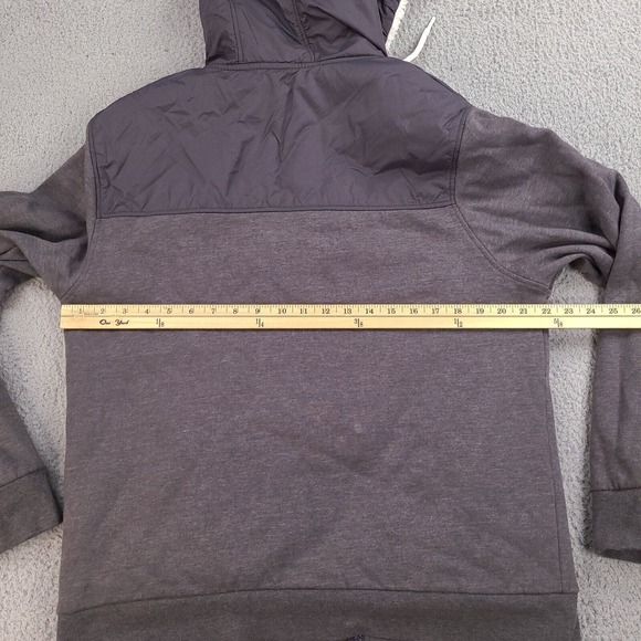 Buffalo David Bitton Hoodie Mens Medium Gray Jacket Full Zip Sherpa‎ Lining - Picture 14 of 16
